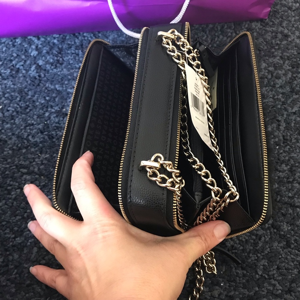 Kate Spade NY Marigold Brighton Lane Black Cat bag - Picture 5 of 8